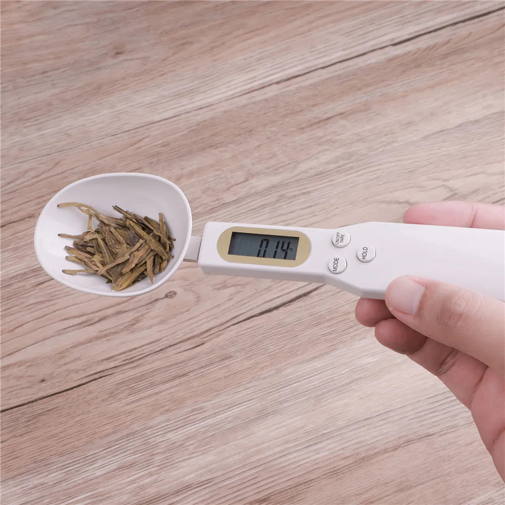 "Electronic Kitchen Food Scale: USB Measuring Spoon"