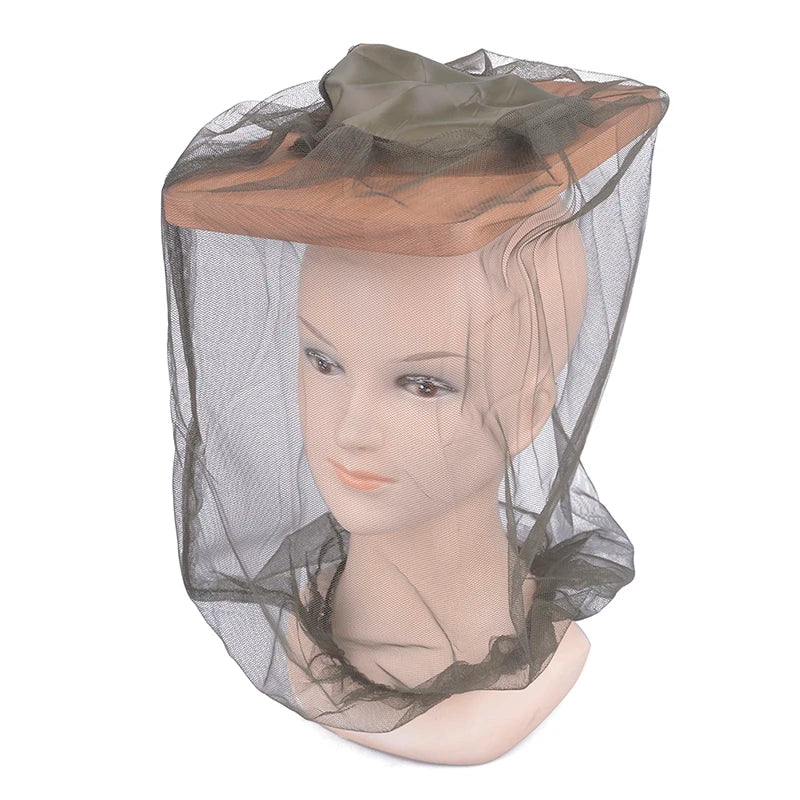 "Outdoor Anti-Mosquito Hat: Insect Protection for Fishing"