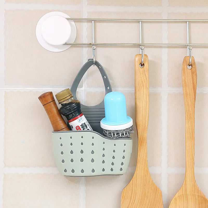 Soap Sponge Drain Rack Sink Shelf Dish Drainer