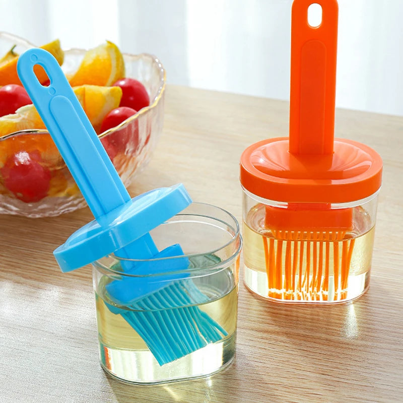 High Temperature Oil Brush Resistant Silicone Bottle Brush