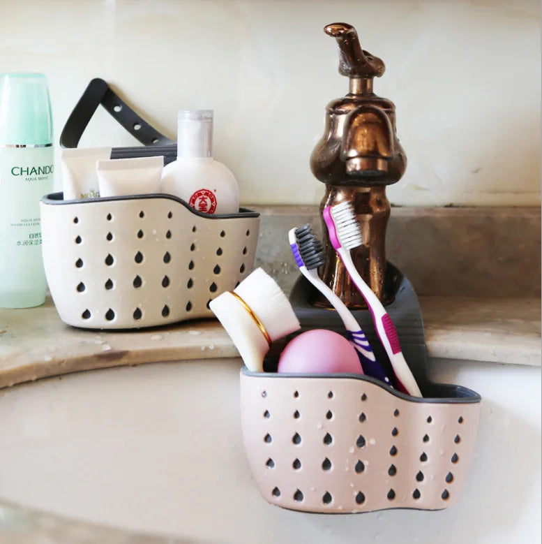 Soap Sponge Drain Rack Sink Shelf Dish Drainer