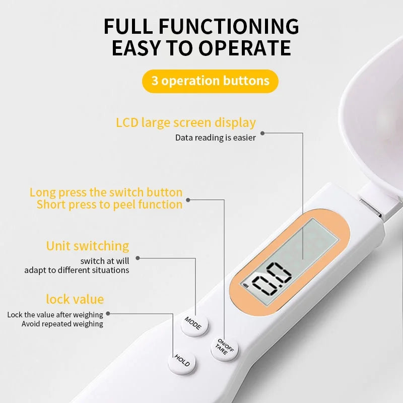 Mini Spoon Scale Digital Kitchen Scale