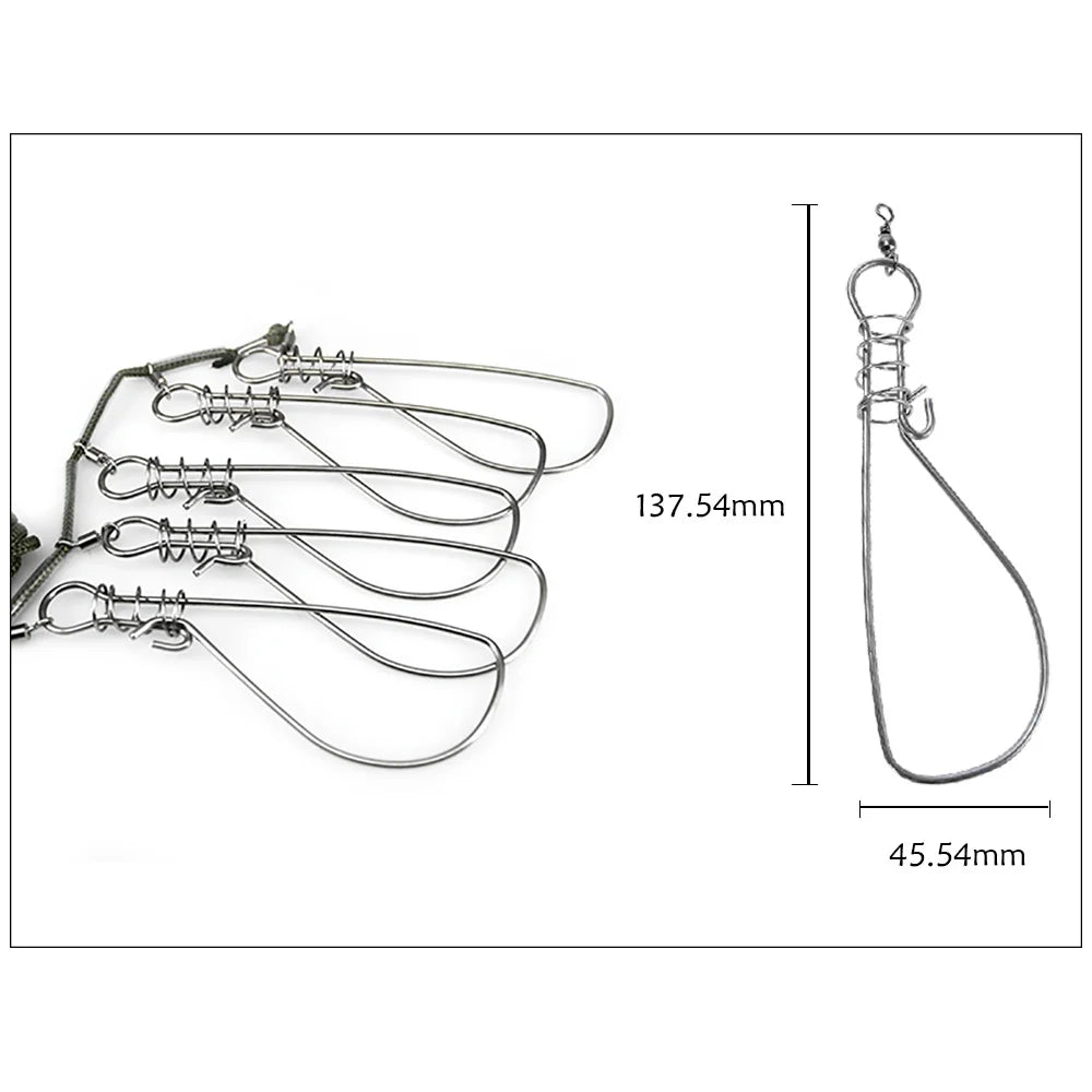 "5m Stainless Steel Carp Fishing Lanyard"