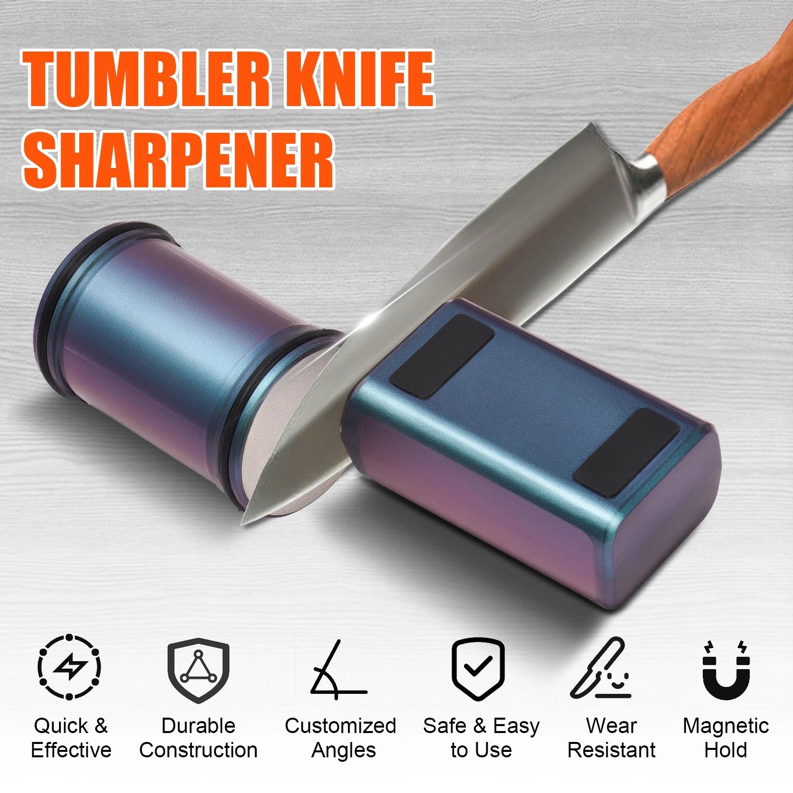 Tumbler Rolling Knife Sharpener