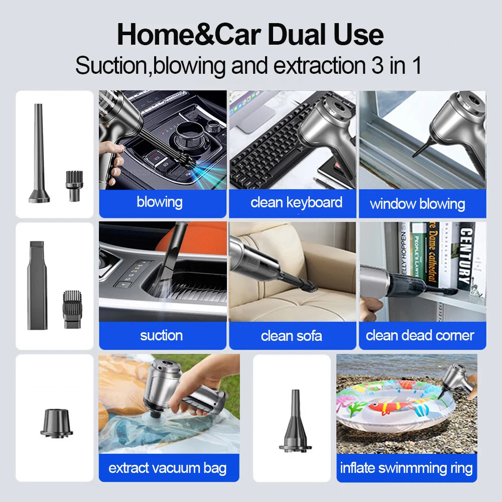 Wireless Car Vacuum