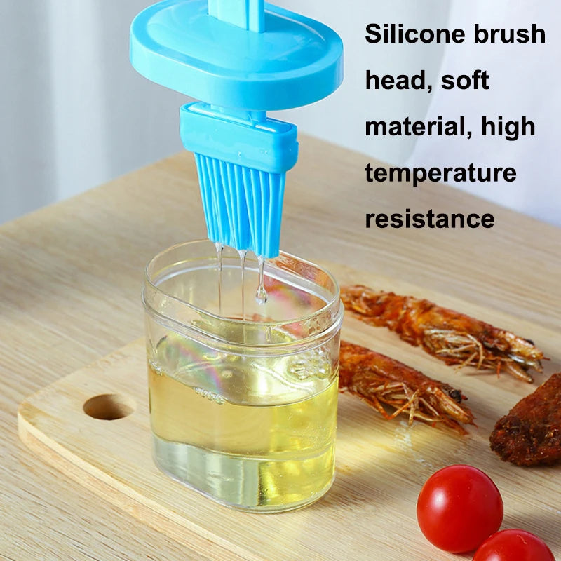 High Temperature Oil Brush Resistant Silicone Bottle Brush