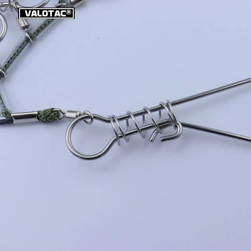 "5m Stainless Steel Carp Fishing Lanyard"