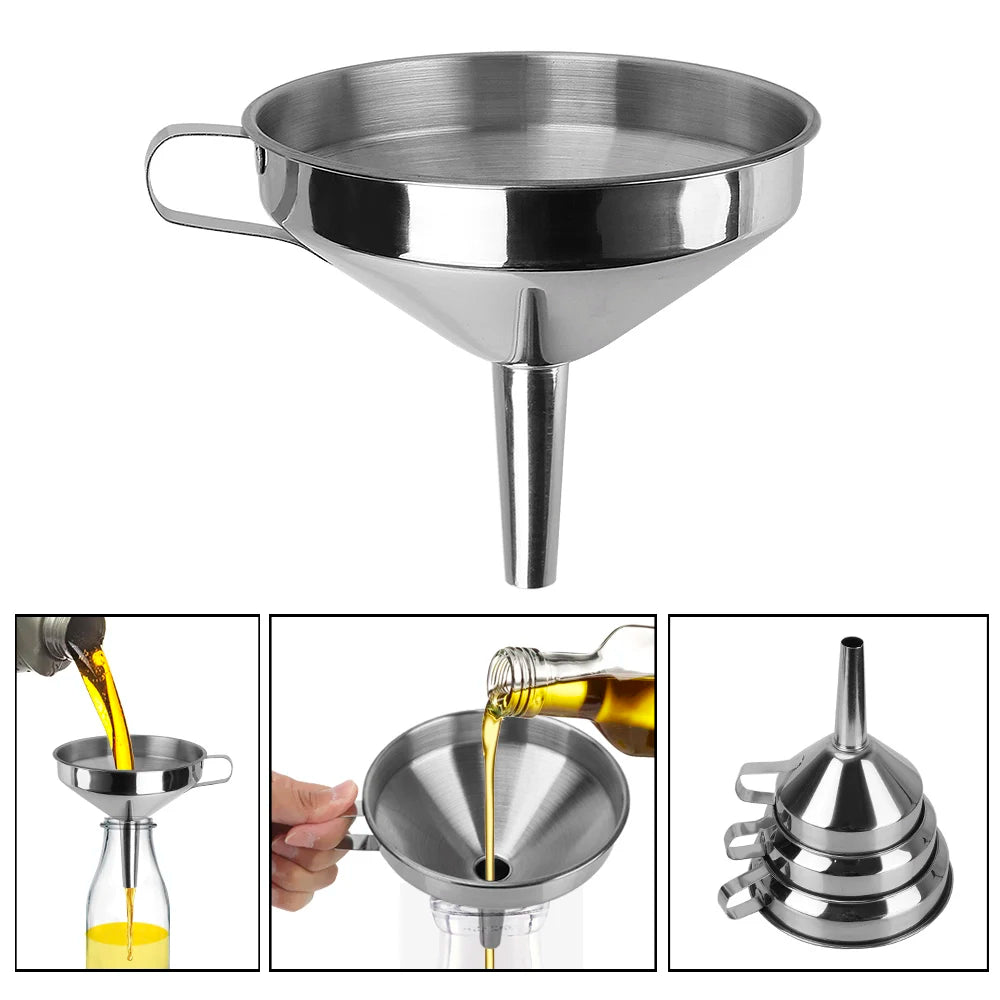 Metal Funnel For Canning Kitchen Tools