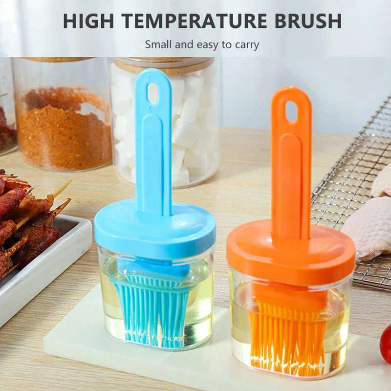 High Temperature Oil Brush Resistant Silicone Bottle Brush