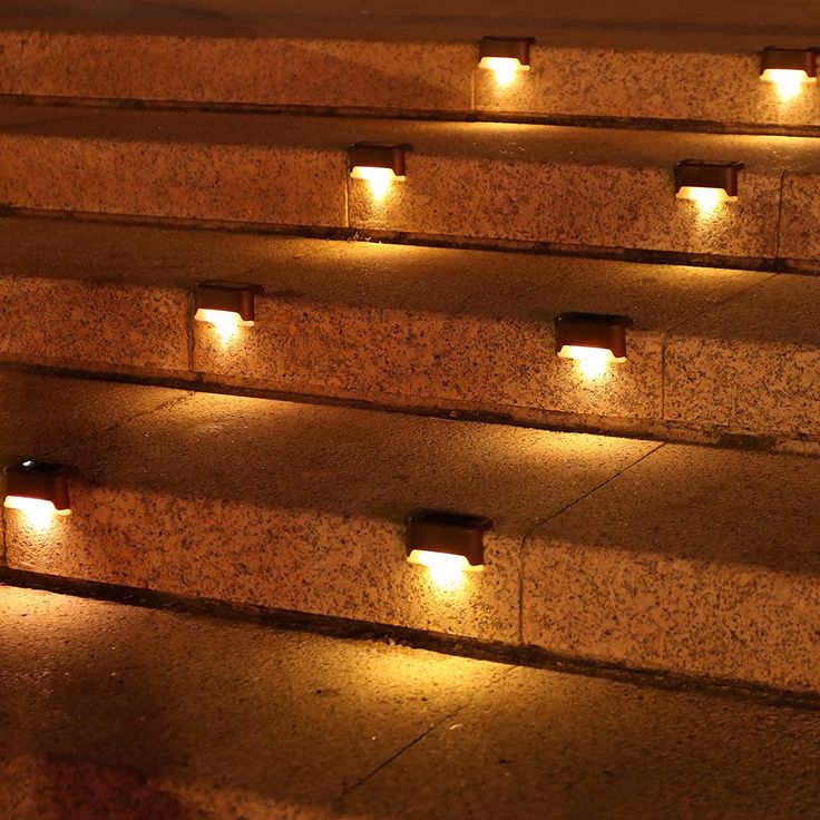 Solar Step Lights Outdoor